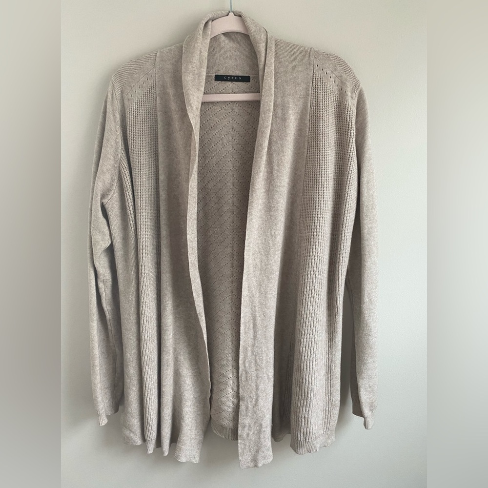 🌷 Cyrus Open-Front Cardigan